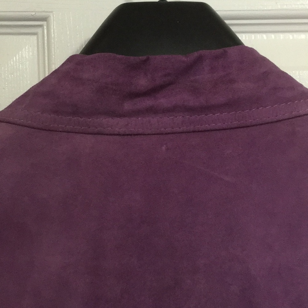 Leather/Suede reversible jacket - Picture 3 of 8